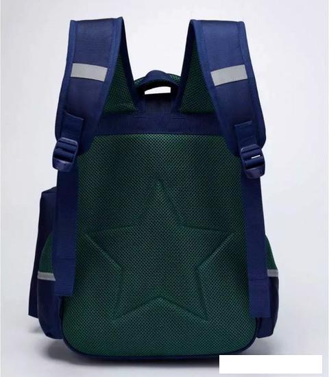 Школьный рюкзак Sun Eight SE-22005 (темно-синий/зеленый) - фото 5 - id-p226012212