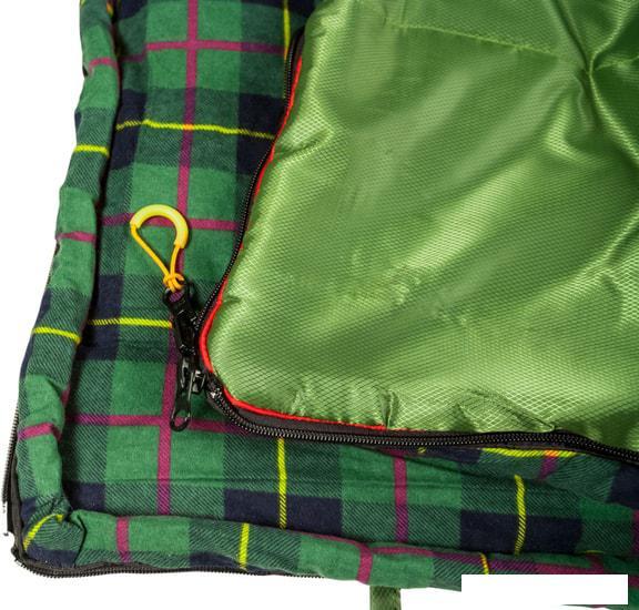 Спальный мешок AlexikA Siberia Compact Plus 200 (левая молния, зеленый) - фото 8 - id-p225816207