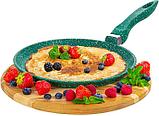 Блинная сковорода Elan Gallery Гармония вкуса 120623 (изумруд), фото 5