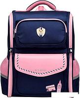 Школьный рюкзак Sun Eight SE-2874 (темно-синий/розовый)