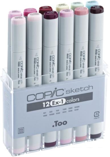 Маркер художественный Copic Sketch EX-1 21075415 (12 цв) - фото 1 - id-p225813450