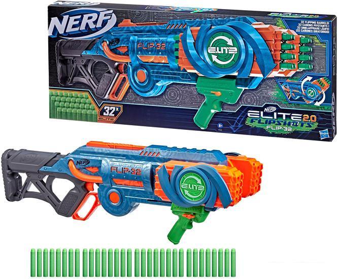 Бластер игрушечный Hasbro Nerf Элит 2.0 Флип F2553EU4 - фото 8 - id-p225813460