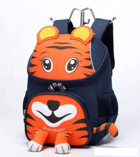 Детский рюкзак Sun Eight SE-90045 (темно-синий/оранжевый) - фото 3 - id-p226012244