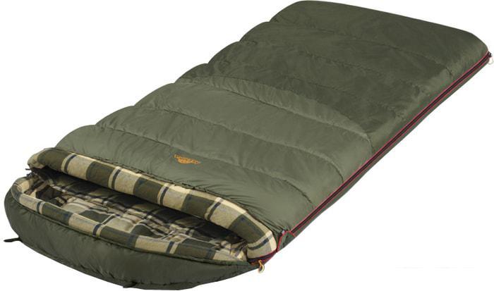 Спальный мешок AlexikA Tundra Plus XL 230 (левая молния, оливковый) - фото 1 - id-p225810550