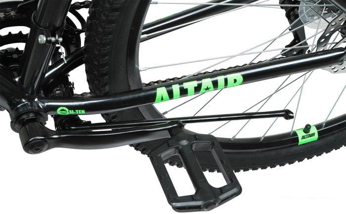 Велосипед Altair MTB HT 29 2.0 disc р.19 2021 (черный/зеленый) - фото 4 - id-p225816258
