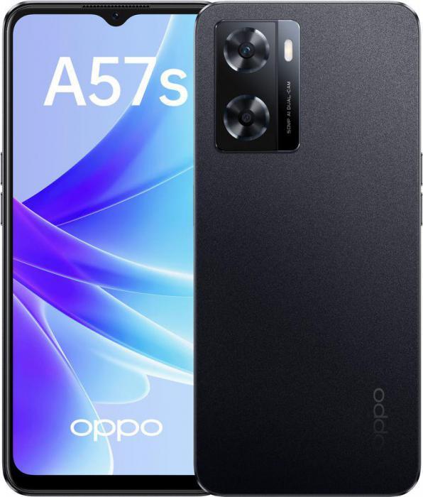 Смартфон OPPO A57s 4/64Gb, CPH2385, черный - фото 2 - id-p225820503