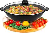 Сковорода ВОК Elan Gallery Гармония вкуса 121069 (черный оникс), фото 6