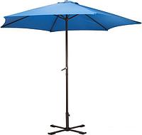 Садовый зонт Ecos GU-03 (синий, с подставкой)