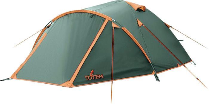 Треккинговая палатка Totem Indi 2 V2 (зеленый) - фото 1 - id-p225805105