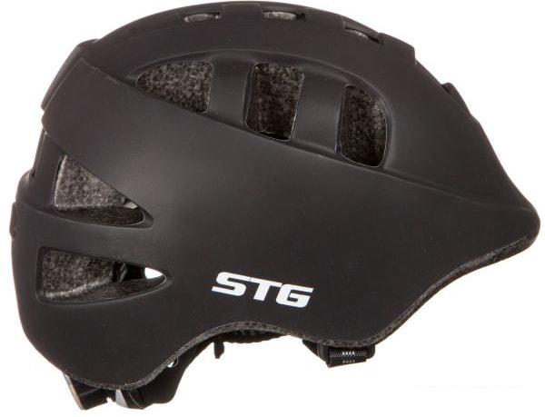 Cпортивный шлем STG MA-2-B M (р. 52-56, черный) - фото 4 - id-p225805108