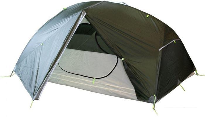 Кемпинговая палатка TRAMP Cloud 2 Si (зеленый) - фото 1 - id-p225816292