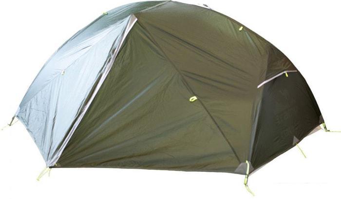 Кемпинговая палатка TRAMP Cloud 2 Si (зеленый) - фото 2 - id-p225816292