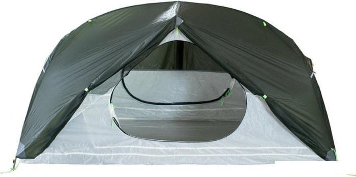 Кемпинговая палатка TRAMP Cloud 2 Si (зеленый) - фото 3 - id-p225816292