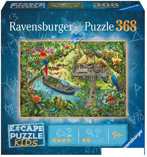 Пазл Ravensburger Пазл-квест Детские джунгли 12989 (368 эл) - фото 1 - id-p226074100