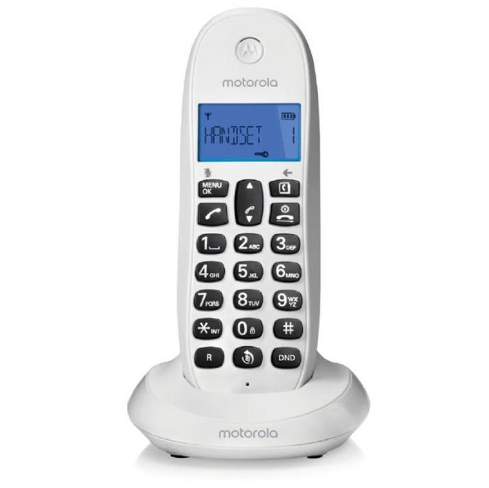 Motorola C1001CB+ White