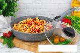 Сковорода Elan Gallery Гармония вкуса 120594 (серый мрамор), фото 9