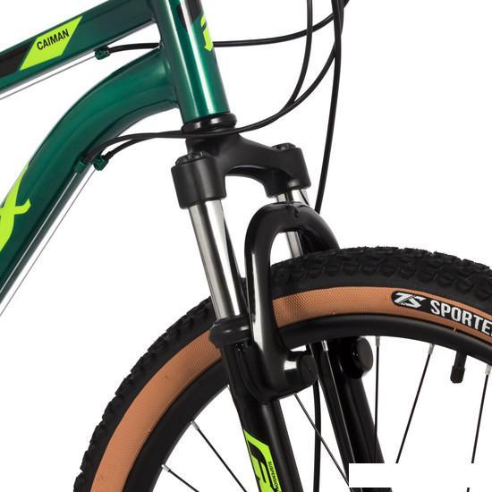 Велосипед Foxx Caiman р.14 (зеленый) - фото 3 - id-p225805151