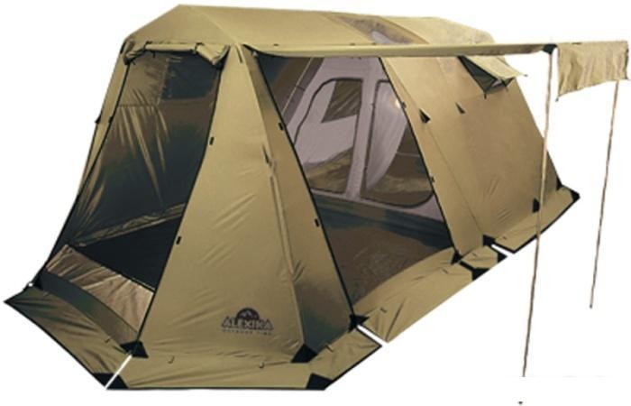 Кемпинговая палатка AlexikA Victoria 5 Luxe (бежевый) - фото 1 - id-p225813635