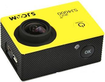 Экшен-камера SJCAM SJ4000 WiFi (желтый)