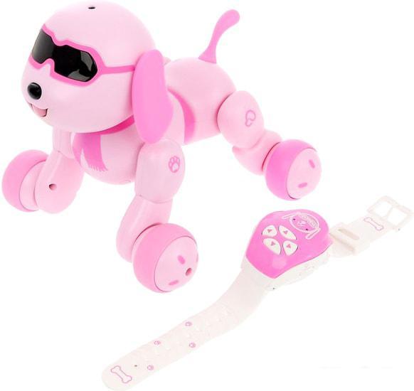 Интерактивная игрушка Woow Toys Собака Charlie (розовый) - фото 1 - id-p225815055