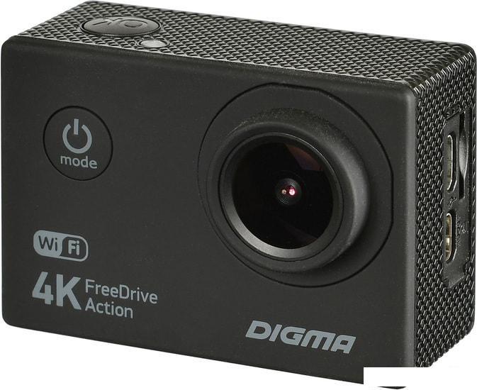 Экшен-камера Digma FreeDrive Action 4K WIFI - фото 8 - id-p225817642