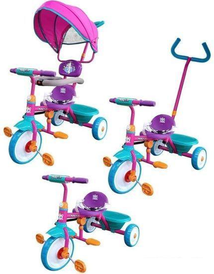 Детский велосипед Moby Kids Принцесса 649243 (розовый) - фото 5 - id-p225809258
