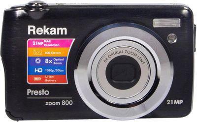Цифровой компактный фотоаппарат Rekam Presto zoom 800, черный - фото 1 - id-p225927815