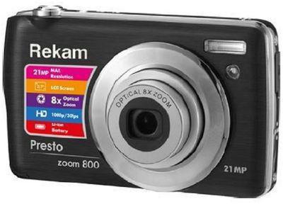 Цифровой компактный фотоаппарат Rekam Presto zoom 800, черный - фото 3 - id-p225927815