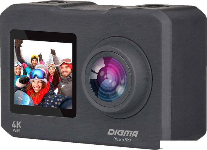 Экшен-камера Digma DiCam 520 - фото 3 - id-p225816442
