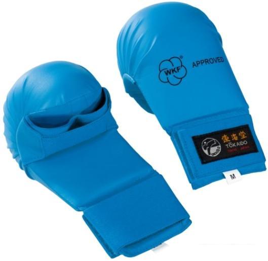 Тренировочные перчатки Tokaido WKF M (синий) - фото 1 - id-p225806488