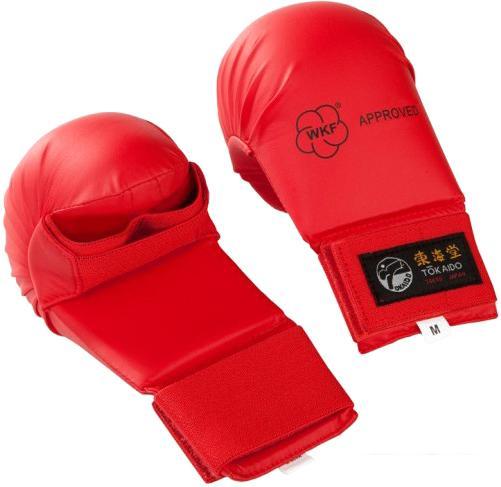 Тренировочные перчатки Tokaido WKF L (красный) - фото 1 - id-p225806491