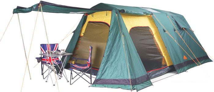 Кемпинговая палатка AlexikA Victoria 10 (зеленый) - фото 1 - id-p225815159