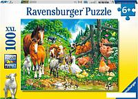 Пазл Ravensburger Встреча животных 10689 (100 эл)