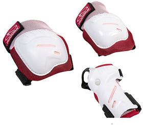 Комплект защиты Hudora Biomechanisches Protektoren Set Comfort 83051 (S, Rosa)