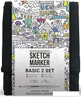 Маркер художественный Sketchmarker Basic 2 12bas2 (12 шт)