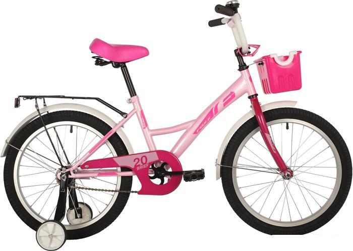 Детский велосипед Foxx BRIEF 20 2021 (розовый) - фото 1 - id-p225806599