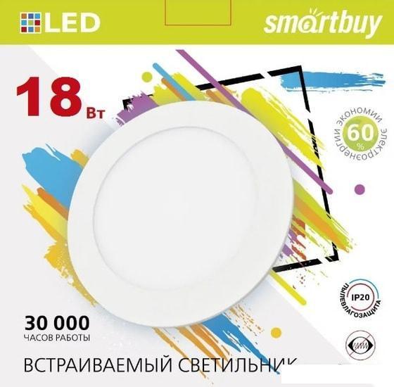 Точечный светильник SmartBuy SBL-DL-18-65K (White) - фото 2 - id-p225817824
