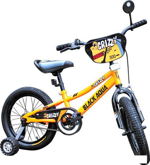 Детский велосипед Black Aqua Crizzy 16 (оранжевый) - фото 1 - id-p225809466