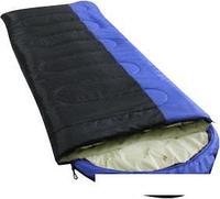 Спальный мешок BalMax Аляска Camping Plus -15 (левая молния, черный/синий)