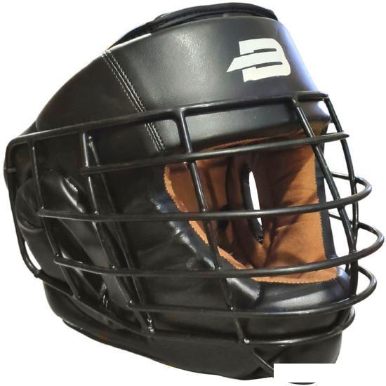 Cпортивный шлем BoyBo Flexy с металлической решеткой (S, черный) - фото 1 - id-p225806661