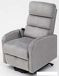 Массажное кресло Calviano 2166 (серый велюр), фото 3