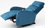 Массажное кресло Calviano 2165 (синий велюр), фото 4