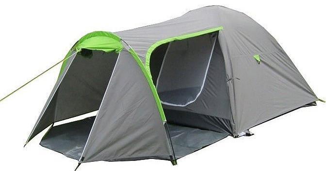 Треккинговая палатка Calviano Acamper Monsun 4 (серый) - фото 1 - id-p225826186