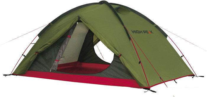 Треккинговая палатка High Peak Woodpecker 3 LW (зеленый) - фото 1 - id-p225812397