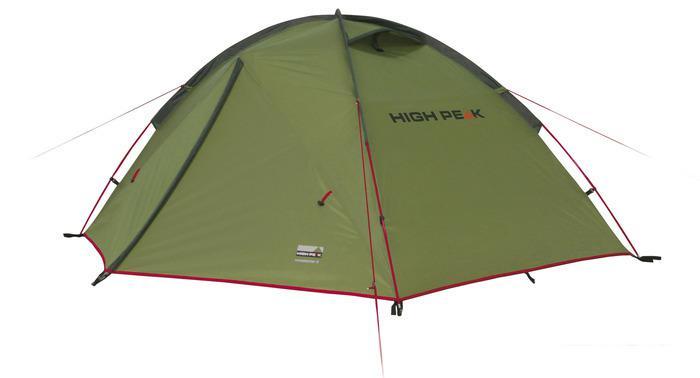 Треккинговая палатка High Peak Woodpecker 3 LW (зеленый) - фото 3 - id-p225812397