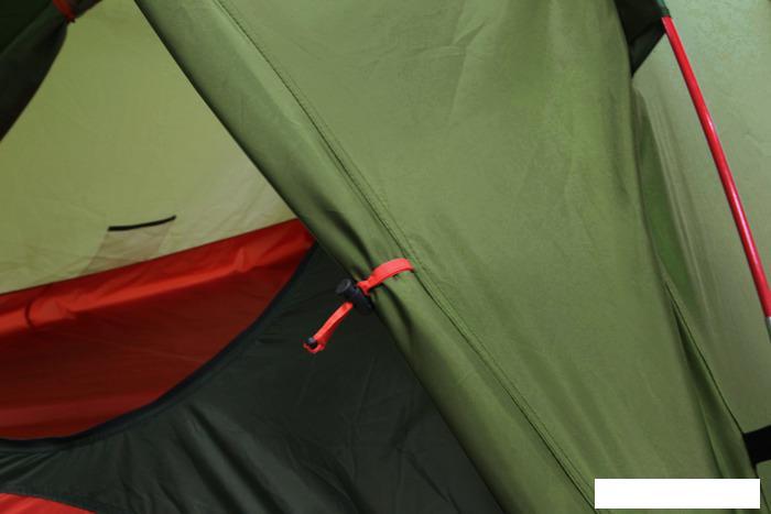 Треккинговая палатка High Peak Woodpecker 3 LW (зеленый) - фото 5 - id-p225812397