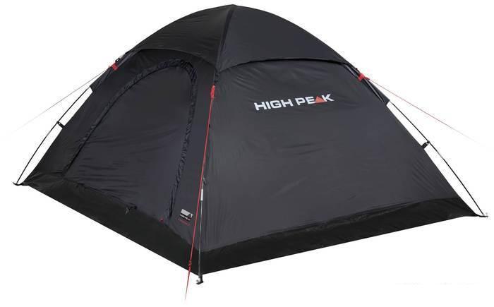 Треккинговая палатка High Peak Monodome XL (черный) - фото 2 - id-p225812399