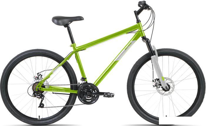 Велосипед Altair MTB HT 26 2.0 D р.19 2022 (зеленый/серый) - фото 1 - id-p225805464
