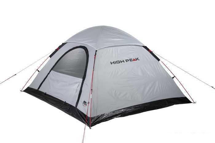 Треккинговая палатка High Peak Monodome XL (светло-серый) - фото 6 - id-p225812408