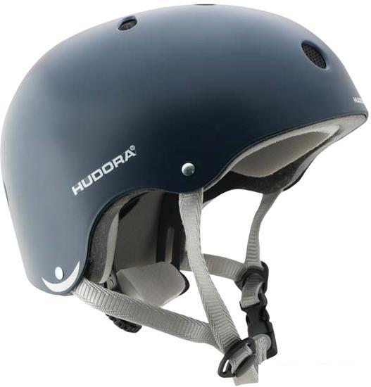 Cпортивный шлем Hudora Skaterhelm Midnight 84119 (р. 56-60, серый) - фото 1 - id-p225809548